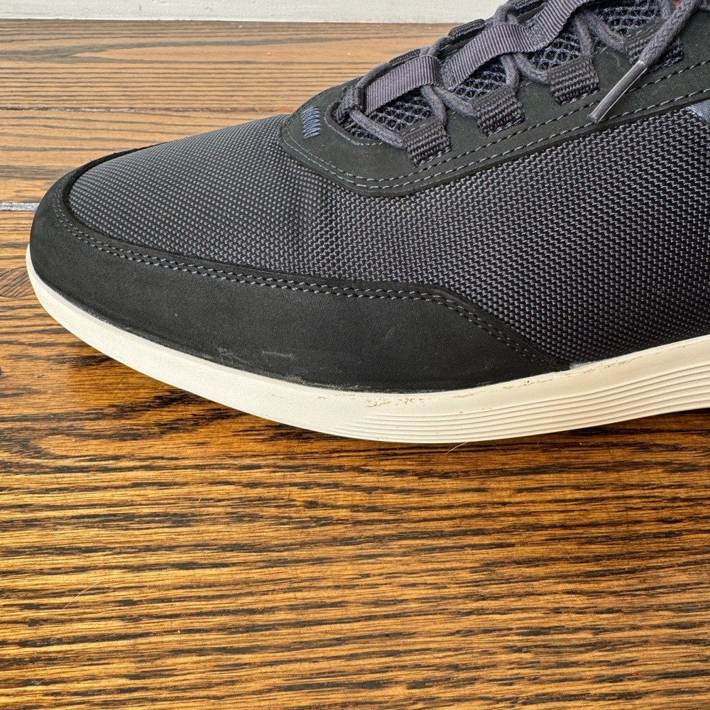 Wolf & Shepard Men's Navy Blue Crossover Victory Trainer Sneakers. - Picture 9 of 9